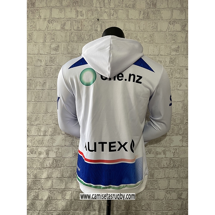 Sudaderas con Capucha Nueva Zelandia Warriors Rugby 2024 Segunda